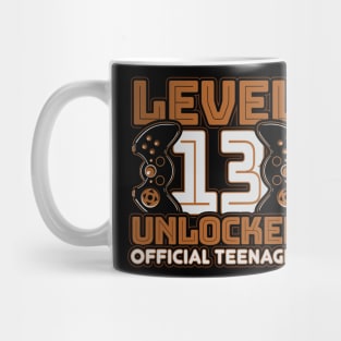 Level 13 unlocked official teenager Mug